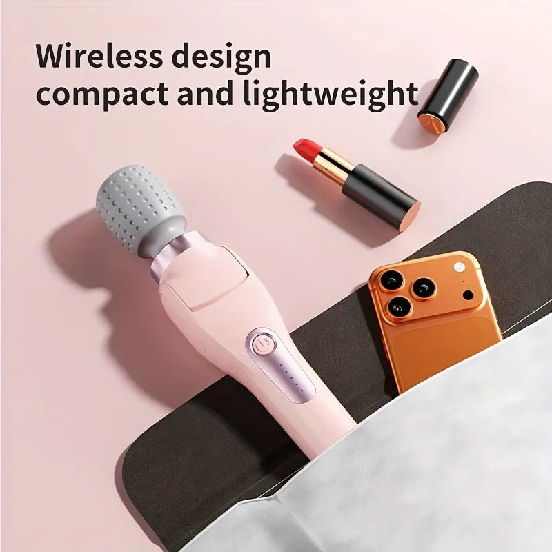 180° Foldable Handheld Massager – 5-Speed USB Rechargeable Full Body Massage Wand